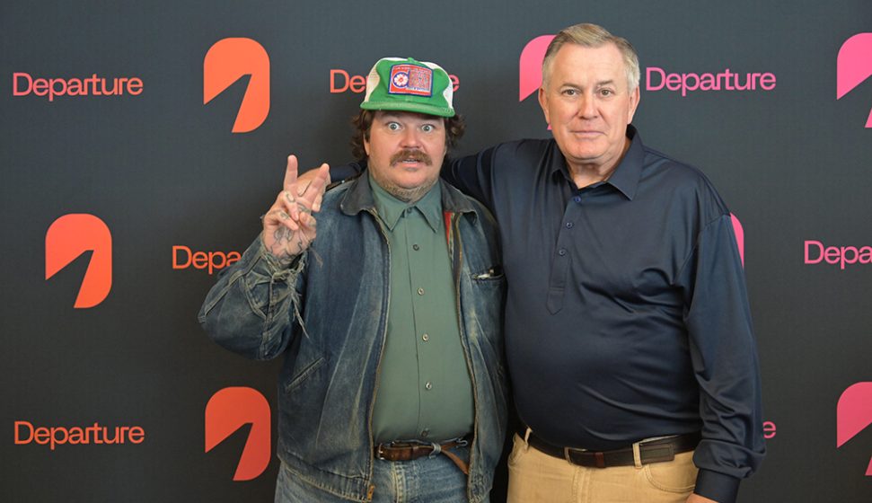 Tim Leiweke and Matty Matheson