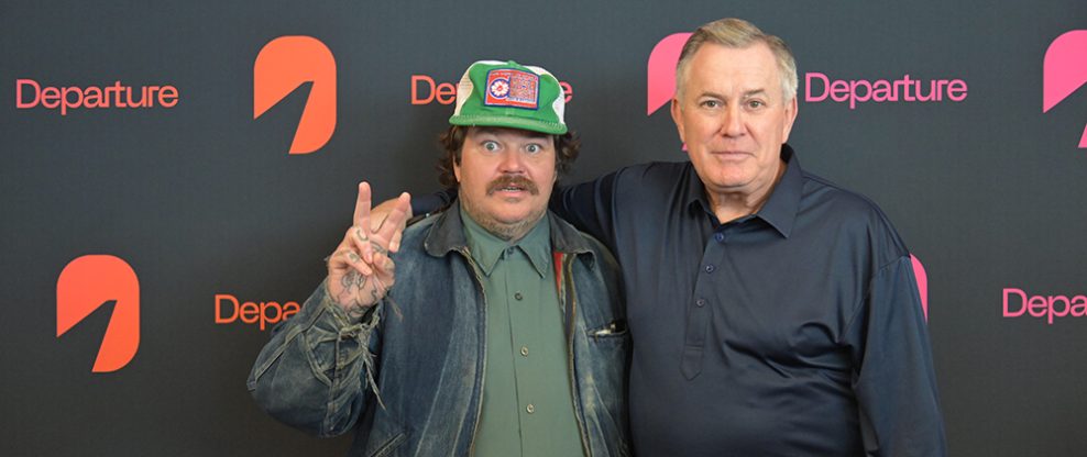 Tim Leiweke and Matty Matheson