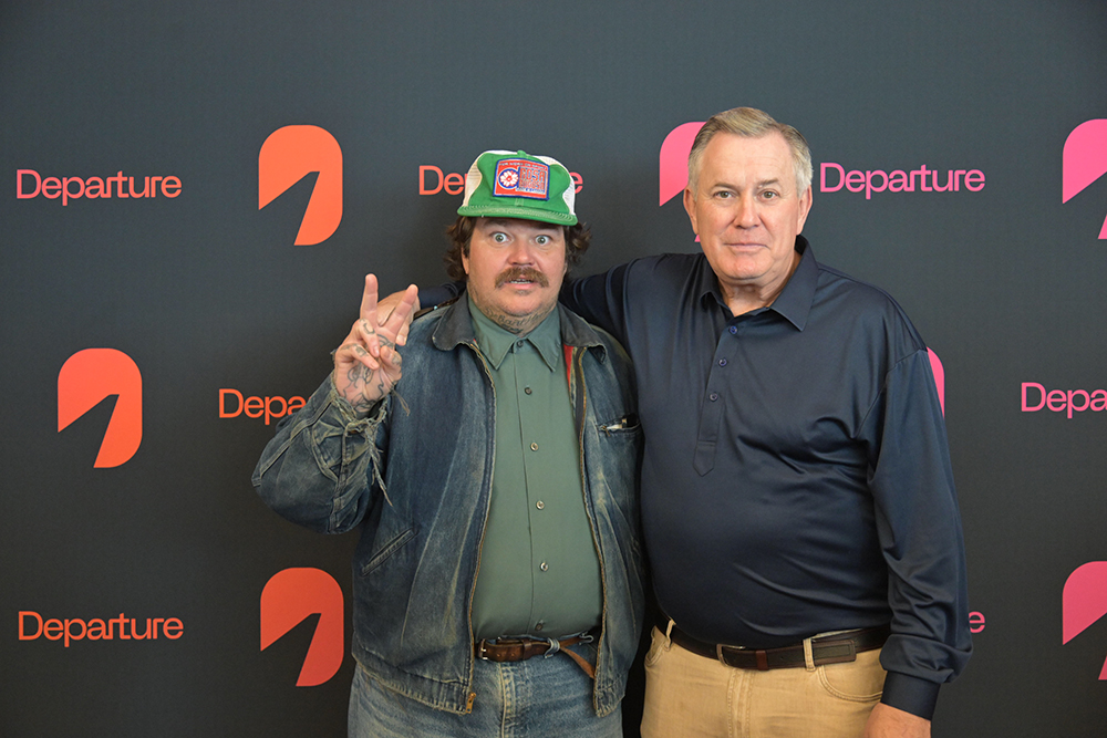 Tim Leiweke and Matty Matheson