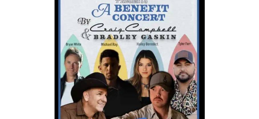 The Kenny Campbell Foundation Announces Benefit Concert At Ryman Auditorium With Craig Campbell & Bradley Gaskin