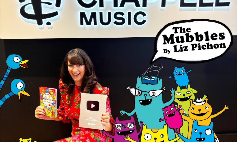 Author Liz Pichon Signs With Warner Chappell Music For The Mubbles Music