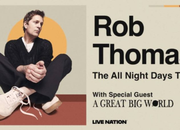 Rob Thomas Announces 'The All Night Days Tour"