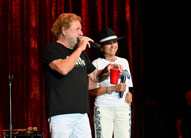 Sammy Hagar and Tricia Covel
