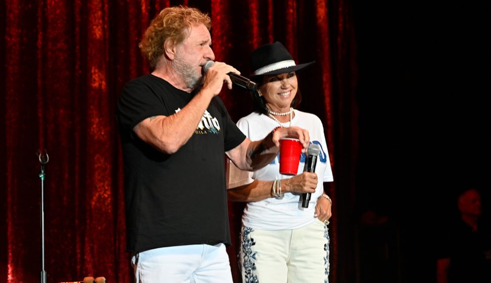 Sammy Hagar and Tricia Covel