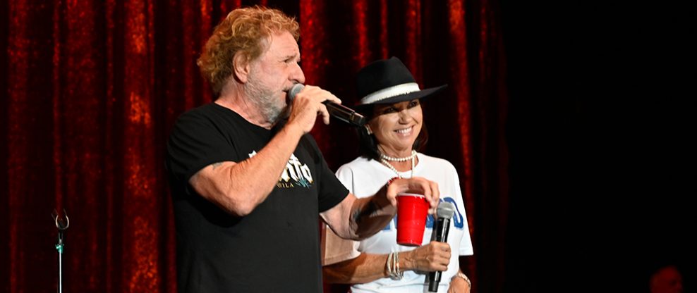 Sammy Hagar and Tricia Covel