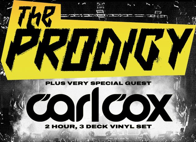 The Prodigy And Carl Cox Announce UK Tour
