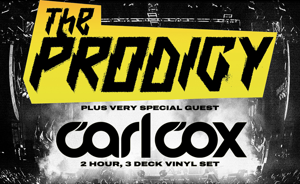 The Prodigy And Carl Cox Announce UK Tour
