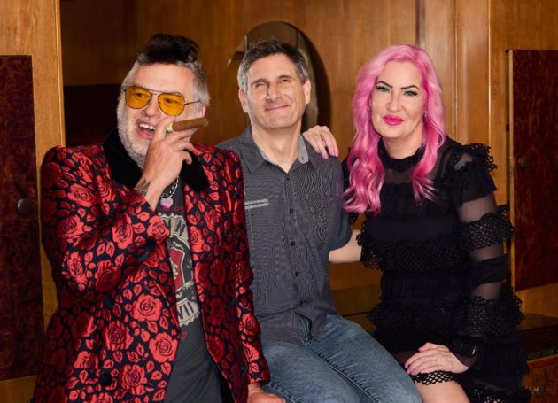 Fat Mike, Louis Posen, Erin Kelly-Burkett