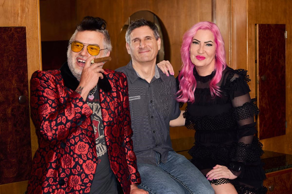 Fat Mike, Louis Posen, Erin Kelly-Burkett